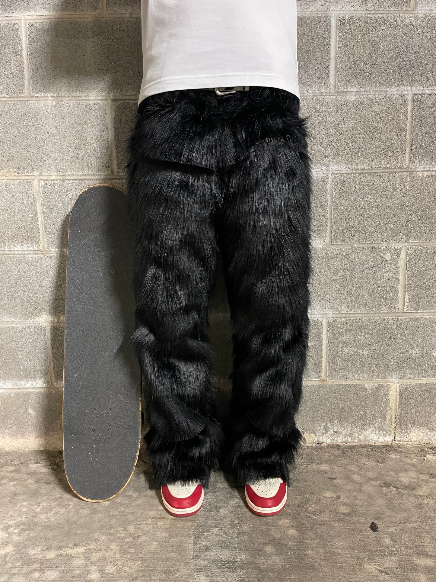 Noire Pelt Trousers