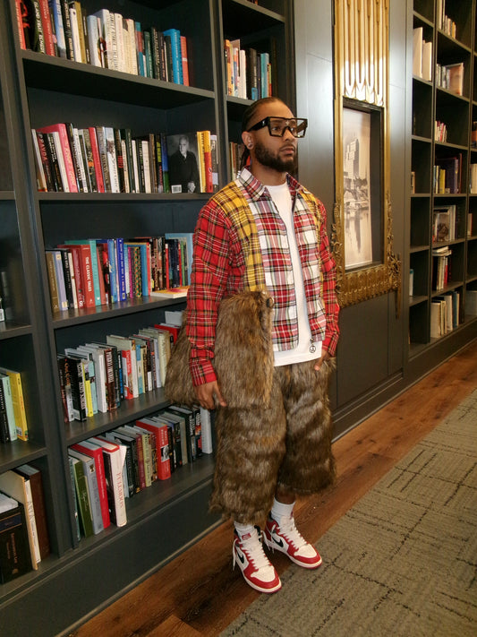 Mink Fur Shorts