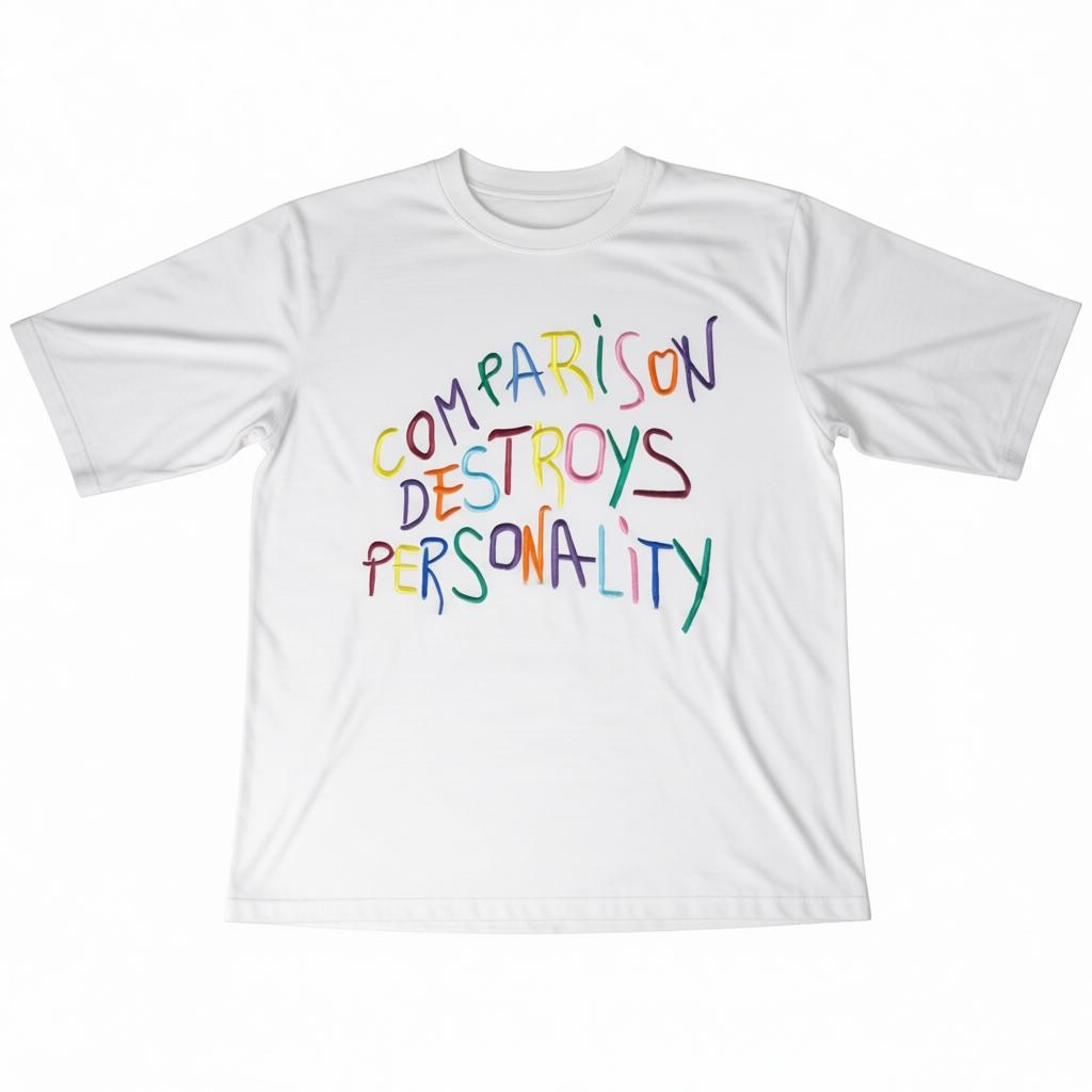 COMPARISON DESTROYS PERSONALITY TEE
