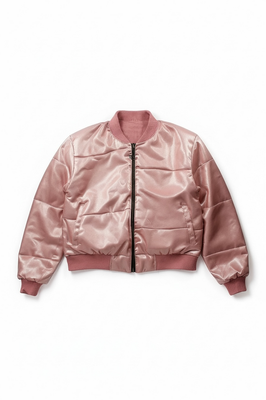 Cotton Candy Reversible Bomber