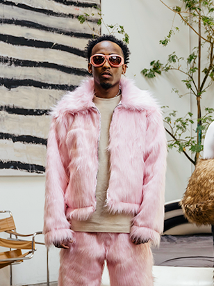 Cotton Candy Pelt Coat