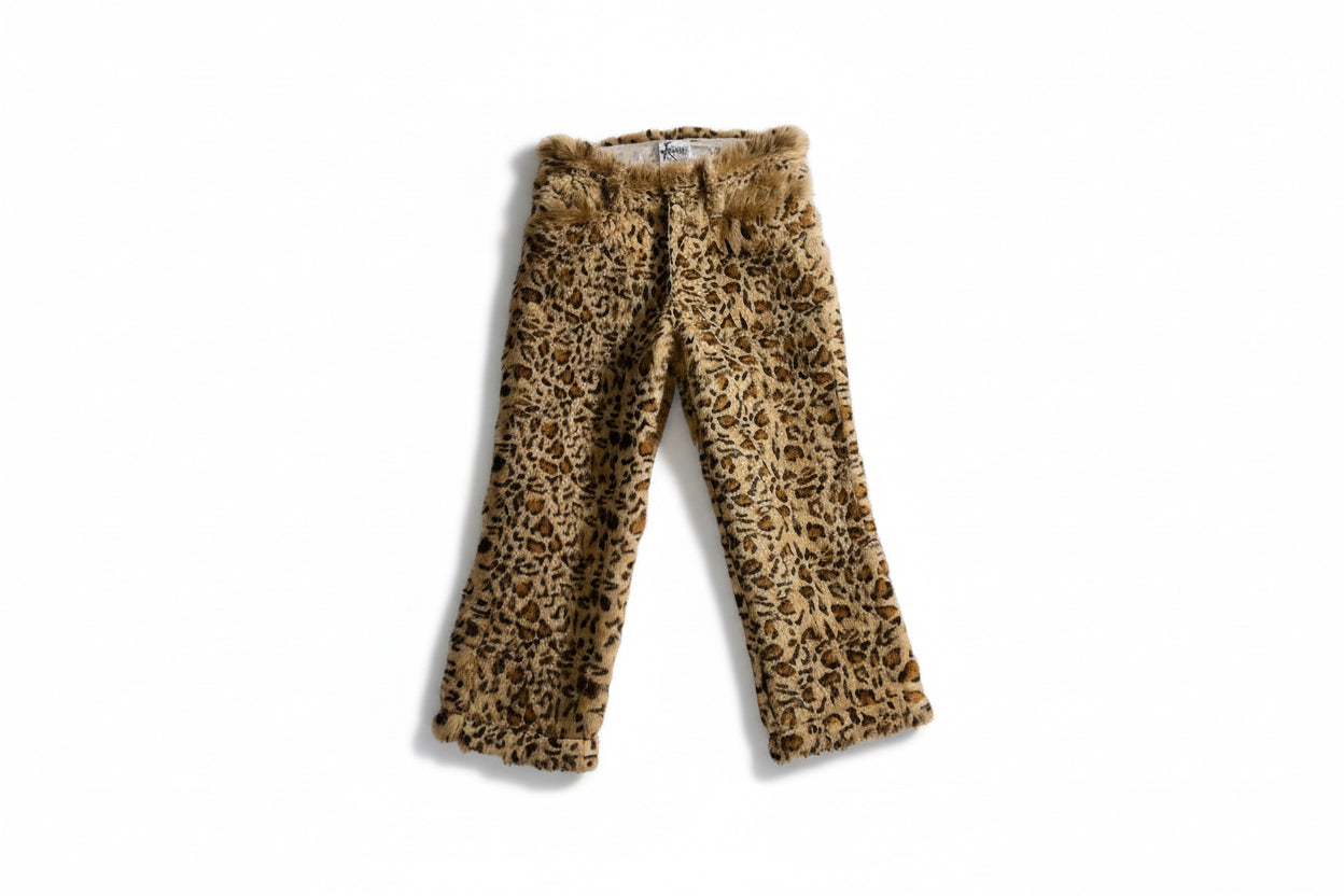V12 VET PANTS ジャガードパンツ Cheetah Pelt Trousers – J. Abrams