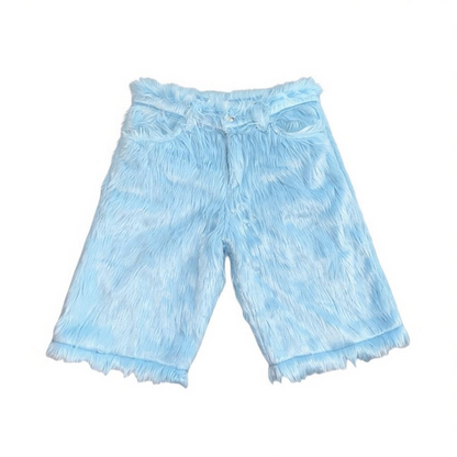 Kids Fur Shorts