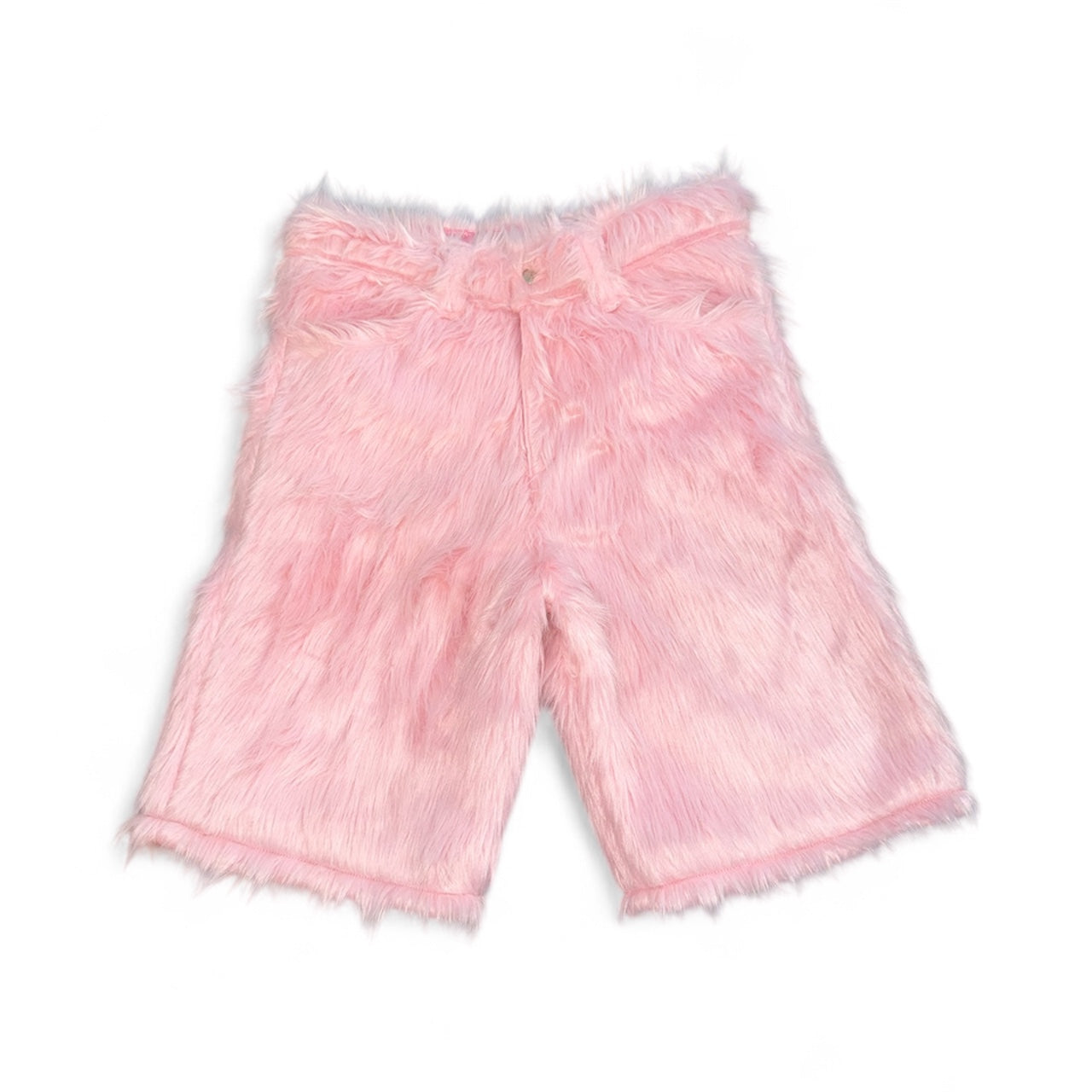 Cotton Candy Fur Shorts