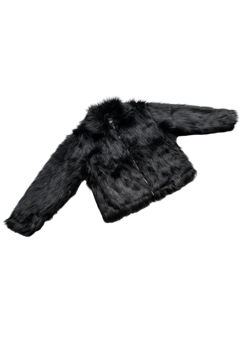 Noire Pelt Coat