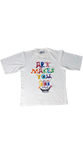 ART MAKES YOU HAPPY TEE