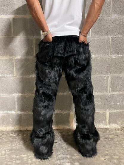 Noire Pelt Trousers