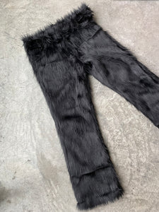 Noire Pelt Trousers