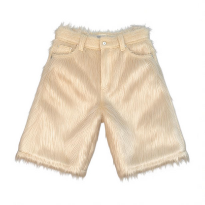 Kids Fur Shorts