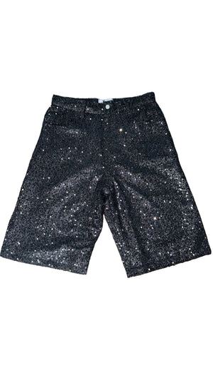 Noire Sequins Shorts