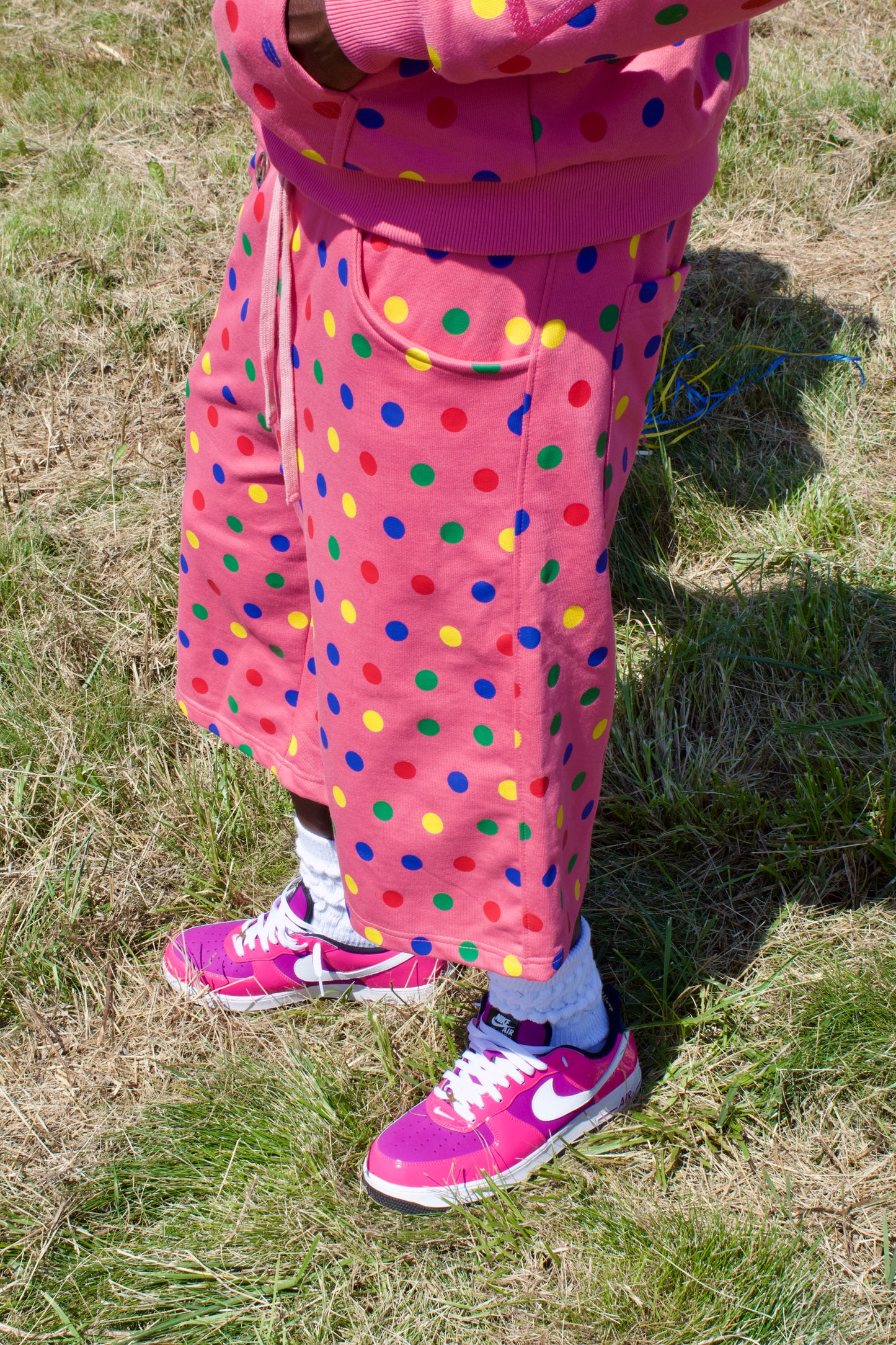 Cotton Candy Polka Shorts