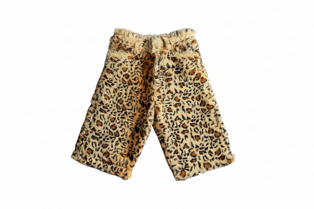 Cheetah Fur Shorts - RTS