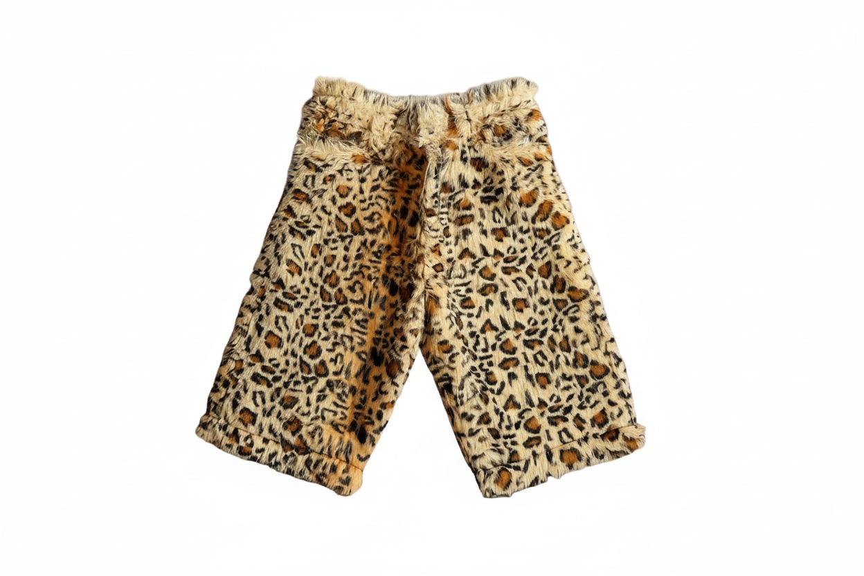 Cheetah Fur Shorts - RTS