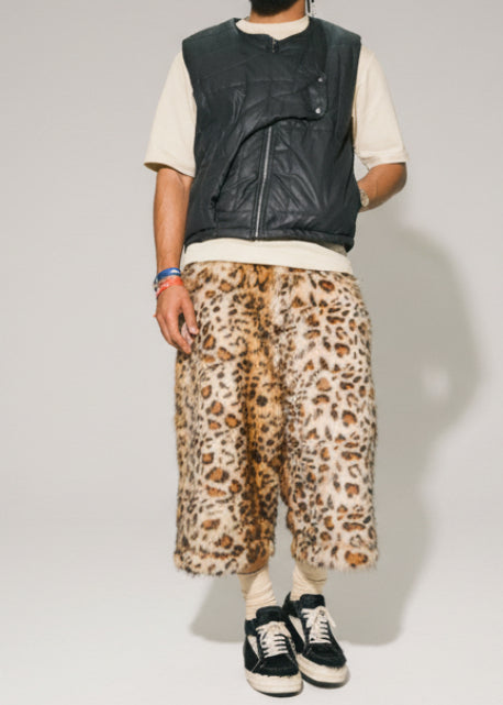 Cheetah Fur Shorts