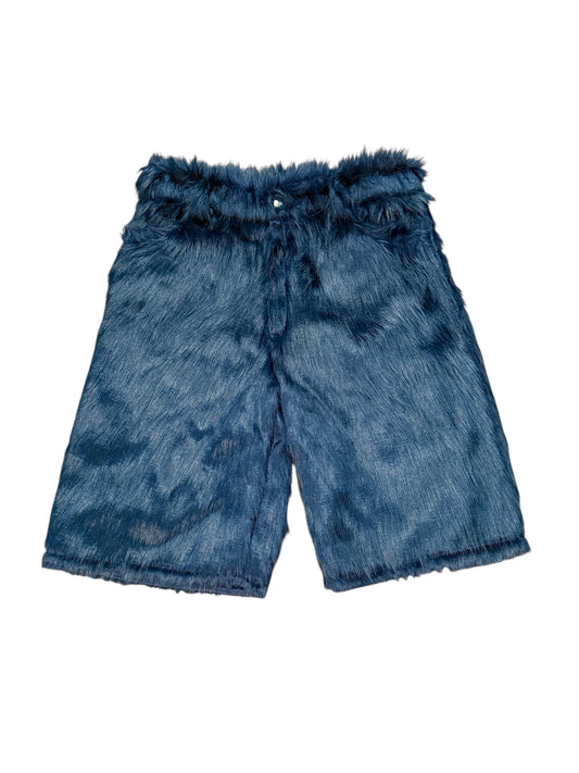 Midnight Fur Shorts
