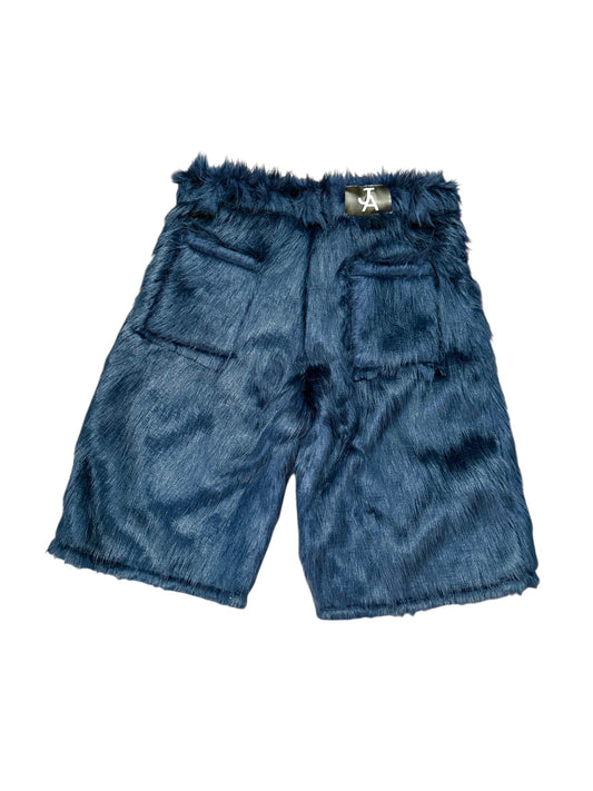 Midnight Fur Shorts