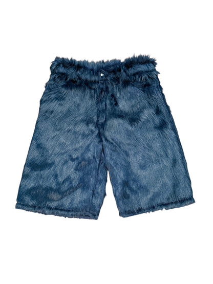 Kids Fur Shorts