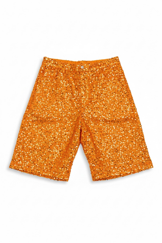 Citrus Sequins Shorts