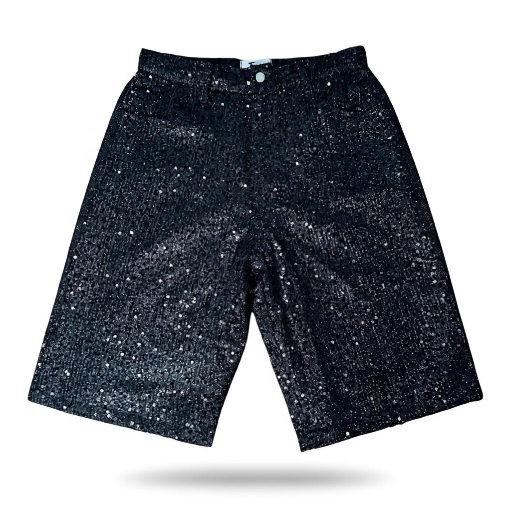 Noire Sequins Shorts