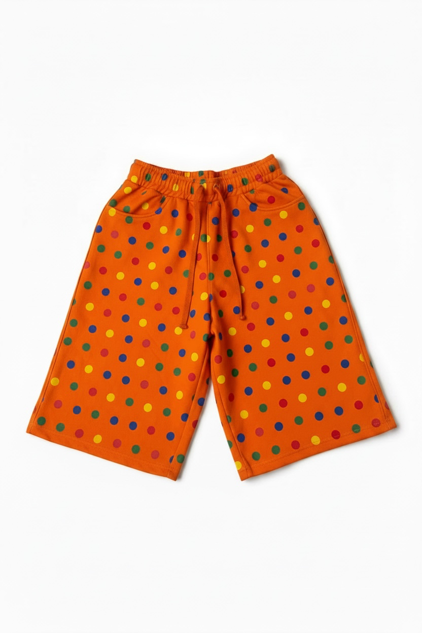 Citrus Candy Polka Shorts