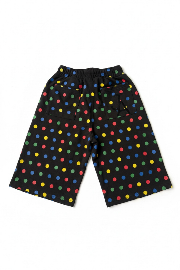 Noire Polka Shorts