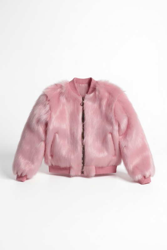 Cotton Candy Reversible Bomber
