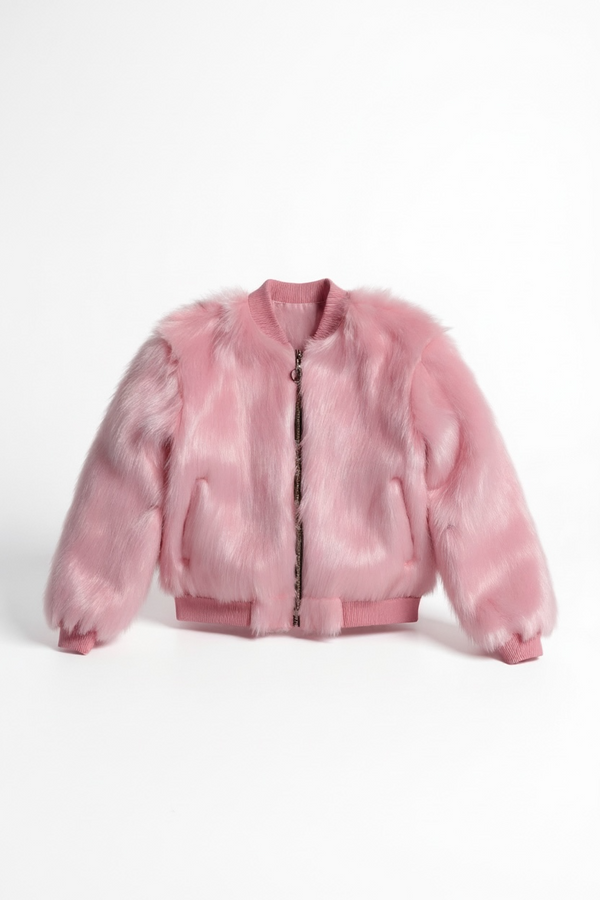 Cotton Candy Reversible Bomber