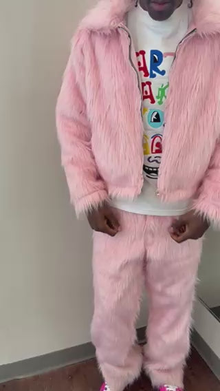 Cotton Candy Pelt Coat